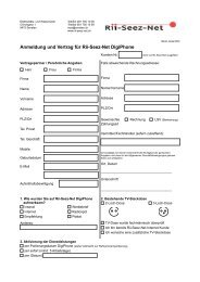 Anmeldung und Vertrag fÃ¼r Rii-Seez-Net DigiPhone - Sevelen