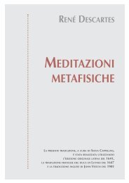 MEDITAZIONI METAFISICHE