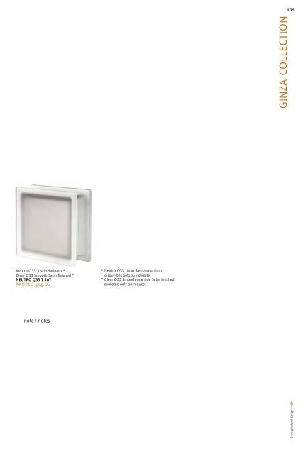 Catalogo Design - Seves glassblock