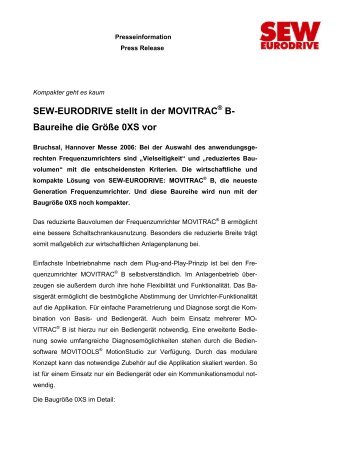 Artikel als PDF - SEW Eurodrive