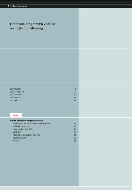 1145 4687_Messekatalog_NL.qxp - SEW Eurodrive