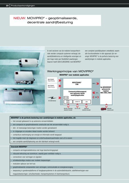 1145 4687_Messekatalog_NL.qxp - SEW Eurodrive