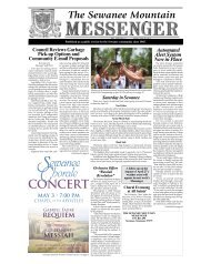 4-29-11-1 - The Sewanee Mountain Messenger