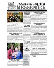 11-5-09-1 - The Sewanee Mountain Messenger