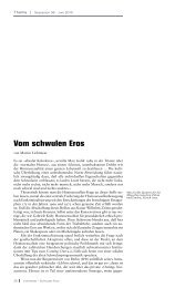 Vom schwulen Eros