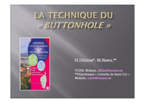 41 Rawa Buttonhole.ppt [Lecture seule] - SFAV