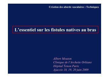 06 Mouton FAV Native Bras.ppt [Lecture seule] - SFAV