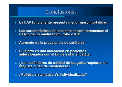 Alta tasa infecciones - SFAV