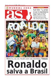 Ronaldo salva a Brasil - Diario As