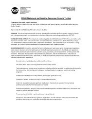 Sample Ccmg Test Example CCMG Position Statement: Newborn Screening for Cystic Fibrosis