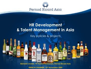 Pernod Ricard Asia - French Chamber of Commerce and Industry in ...