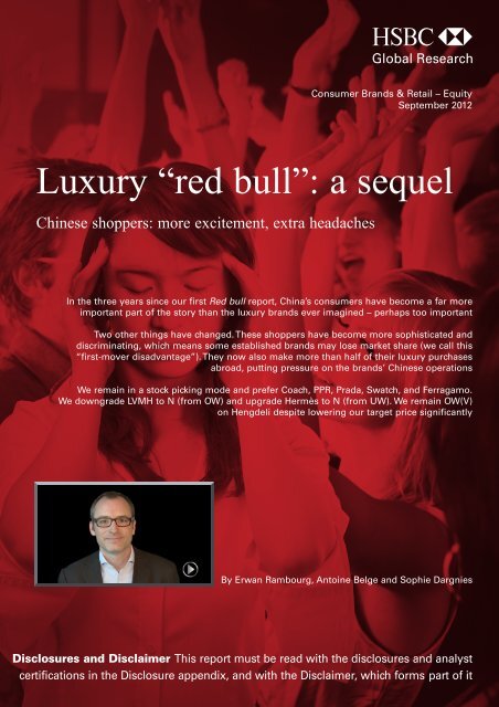 Luxury "red bull" - French Chamber of Commerce and Industry in