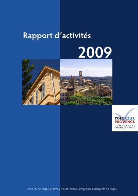 Rapport d'activitÃ©s 2009 - PÃ´le Azur Provence