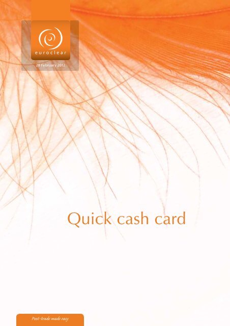 Annex 4 Quick Cash Card.pdf - Global Market Information