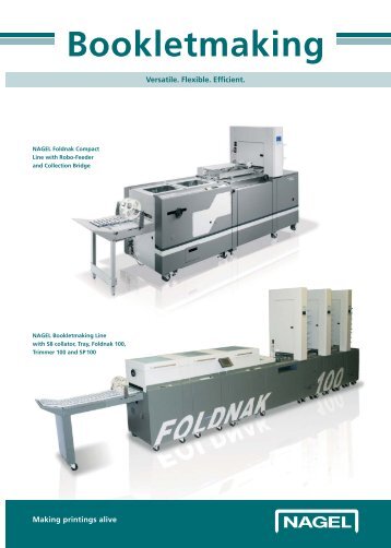 Bookletmaking - Ernst Nagel GmbH