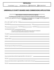 greenville county boards and commissions application