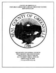 RFP #19-01/12/10 - Greenville County
