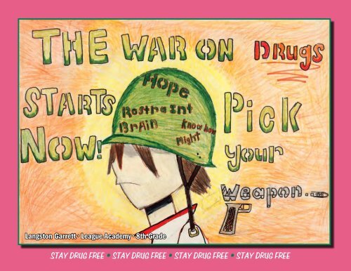 ANTI-DRUG POSTER CALENDAR - Greenville County