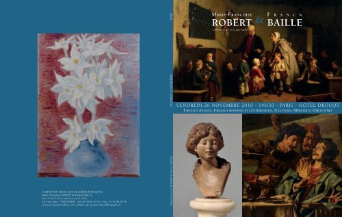 Marie-FranÃ§oise F ranck1 roBerT & BaiLLe - Art Auction Robert