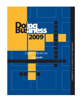 Doing Business 2009 - Government of Grenada