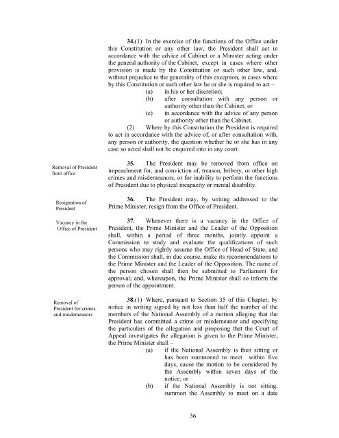 the draft constitution of the commonwealth of grenada