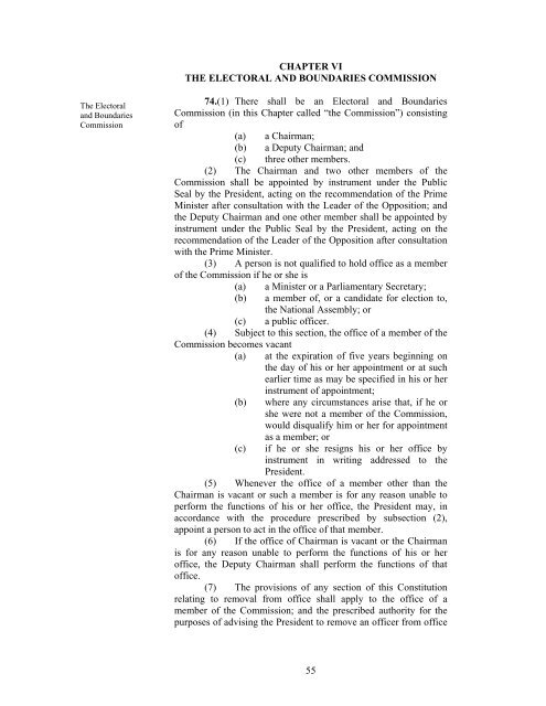 the draft constitution of the commonwealth of grenada