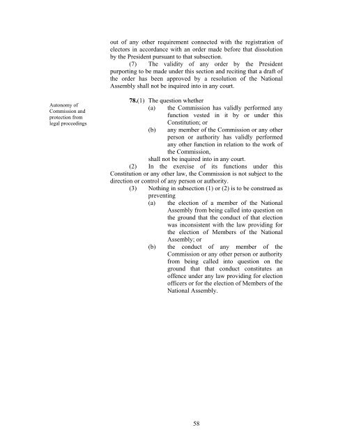 the draft constitution of the commonwealth of grenada