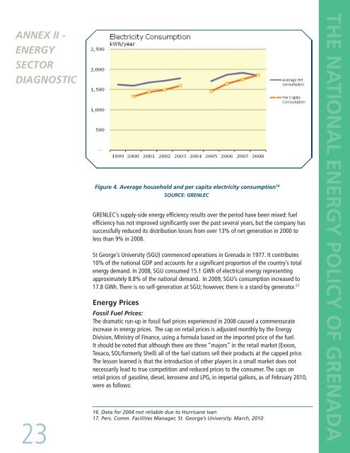 THE NATIONAL ENERGY POLICY OF GRENADA - Government of ...