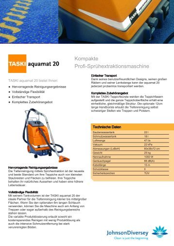 Taski aquamat Waschsauger 20