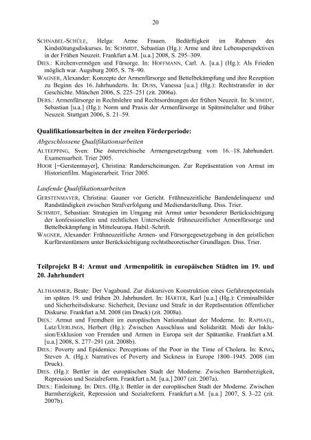 PDF-Format - Fremdheit und Armut - UniversitÃ¤t Trier