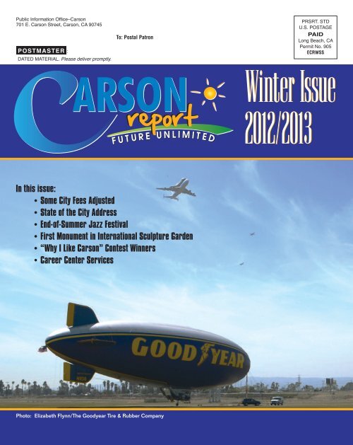 Winter 2012-2013 - City of Carson