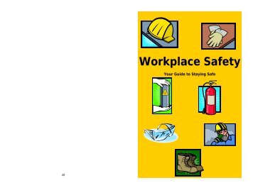 aa Workplace Safety brochure