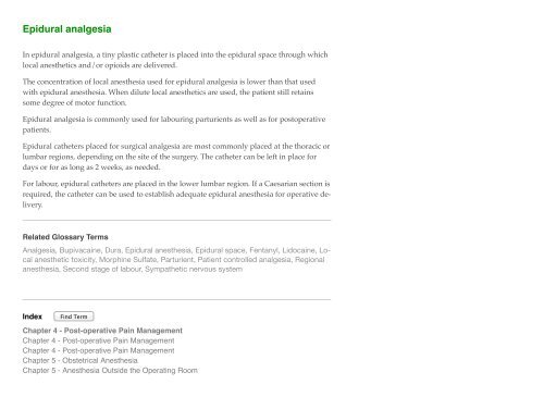 Understanding Anesthesiology - The Global Regional Anesthesia ...