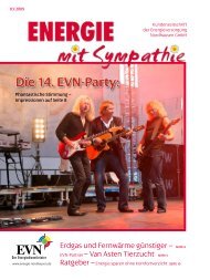 Die 14. eVN-Party: - Energieversorgung Nordhausen GmbH