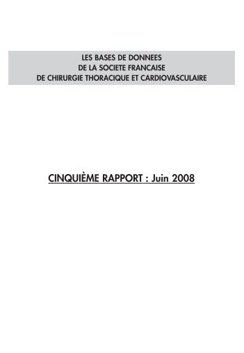 Livre rouge 2008 - sfctcv