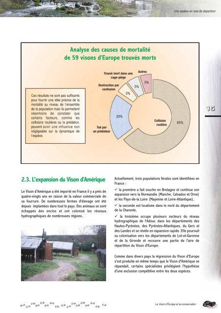 Brochure technique sur la gestion des habitats du vison ... - Oncfs