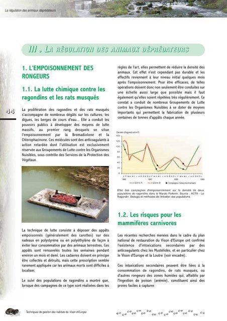 Brochure technique sur la gestion des habitats du vison ... - Oncfs