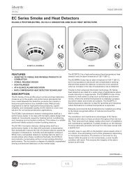 EC Series Smoke and Heat Detectors