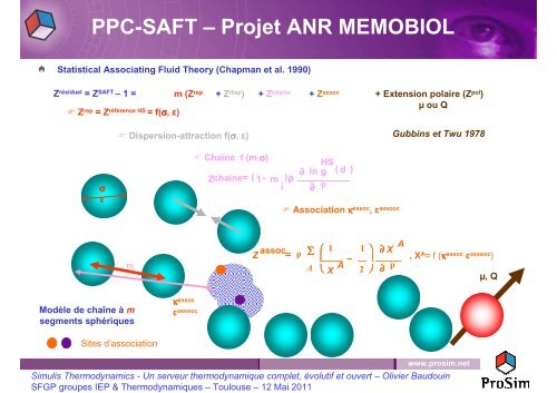 ProSim - Simulis Thermodynamics - Un serveur ... - SFGP