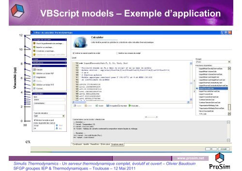 ProSim - Simulis Thermodynamics - Un serveur ... - SFGP