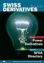 Download PDF, Issue 24 - Swiss Futures and Options Association