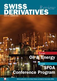 Download PDF, Issue 43 - Swiss Futures and Options Association