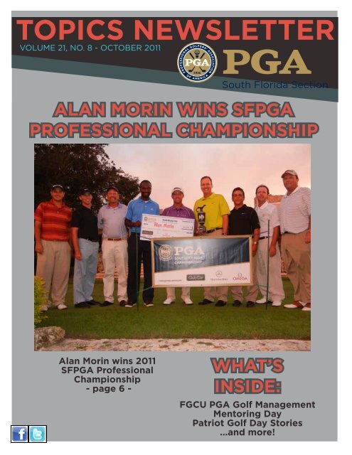 TOPICS NEWSLETTER - South Florida PGA Golf