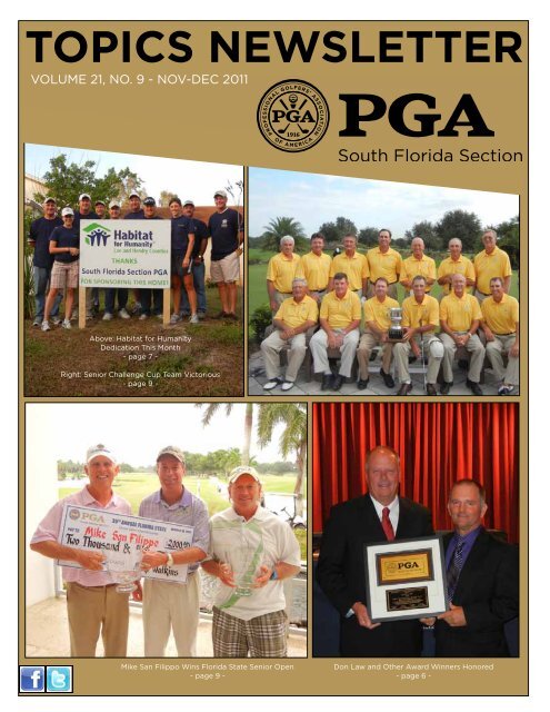 TOPICS NEWSLETTER - South Florida PGA Golf