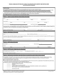 Clinical Fellowship Report and Rating Form