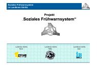 Soziales Frühwarnsystem - SFWS