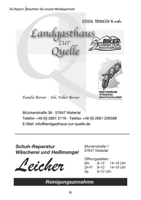 Startschuss in die Saison 2011/12 - SG Alpenrod/Lochum/Unnau ...