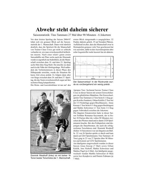 Die Abwehr steht daheim sicherer - SG Balve/Garbeck