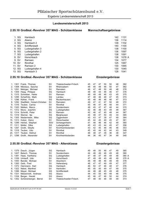 GK .357 - Sg-oggersheim