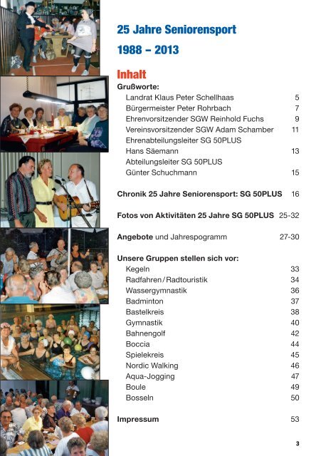 25 Jahre Seniorensport - SG Weiterstadt